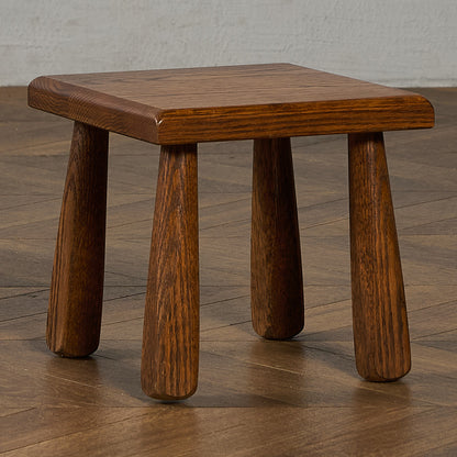 オランダ製 オーク無垢材 ネストテーブル