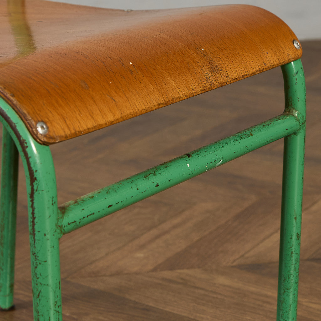 ヴィンテージ スタッキング スクールチェア