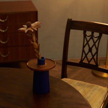 hanauke フラワーベース / BLUE