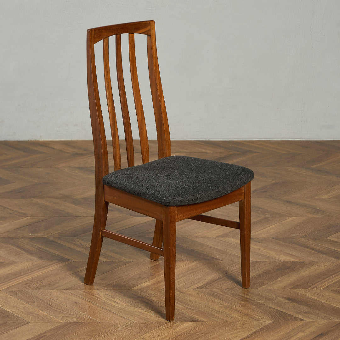 【発送の場合は即購入不可】 張替済 英国 William Lawrence ヴィンテージ アームチェア ダイニングチェア モダン スラットバック 椅子 イギリス イス 木製 90481 ウィリアムローレンス William Lawrence – camori ヴィンテージ家具