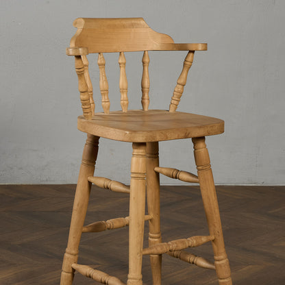 英国 アンティーク カウンターチェア ハイスツール