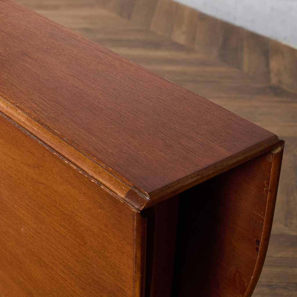 ドロップリーフゲートレッグテーブル