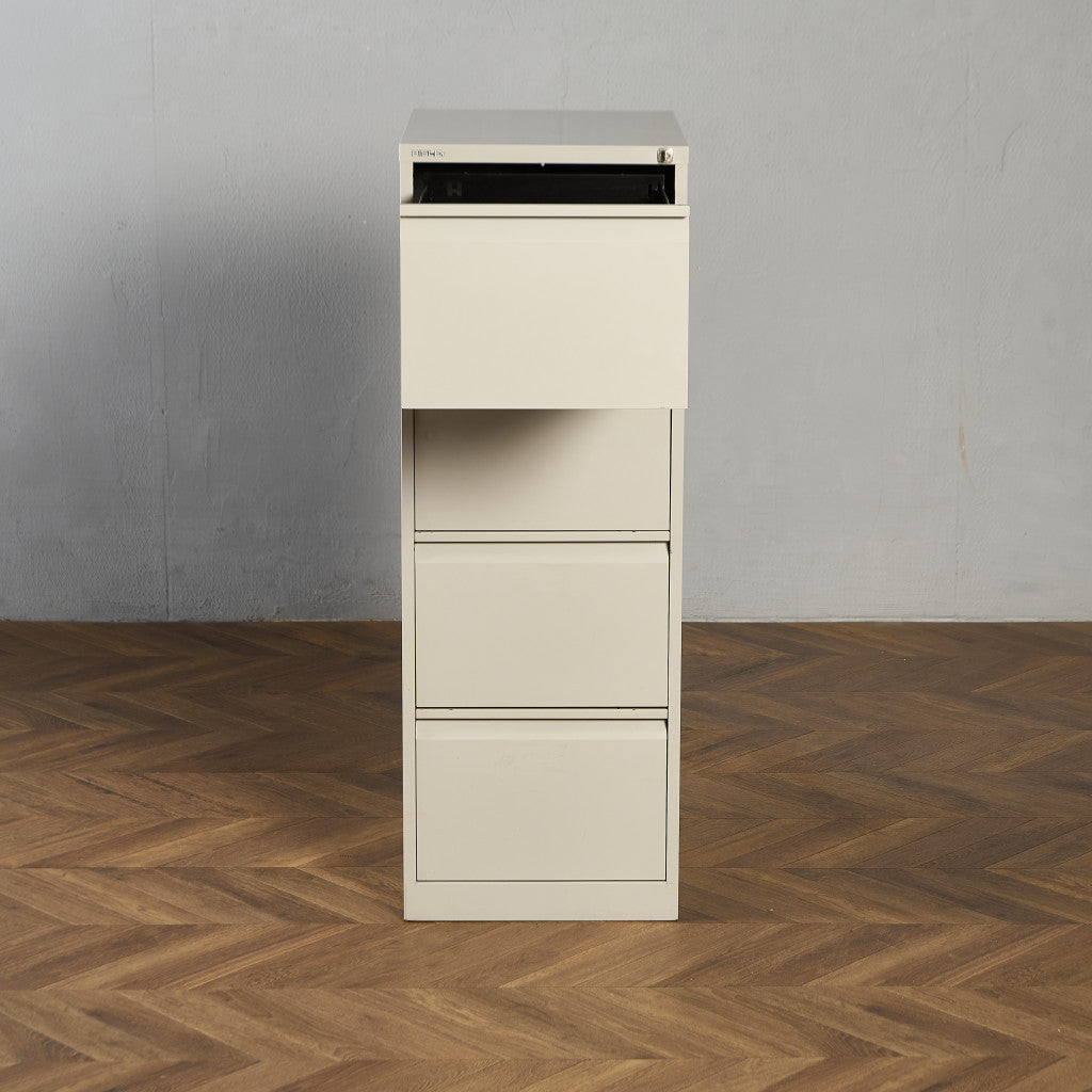 ヴィンテージ 4段 メタル キャビネット