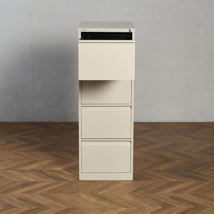 ヴィンテージ 4段 メタル キャビネット