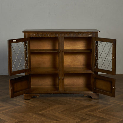 英国 クラシック オーク材 ブックケース #89839