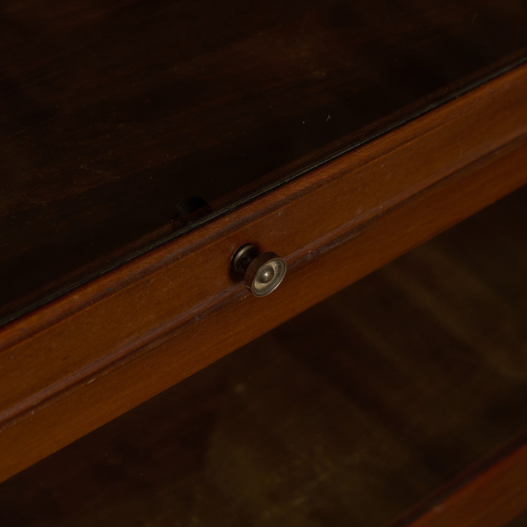 英国 クラシック 3段 スタッキング ブックケース