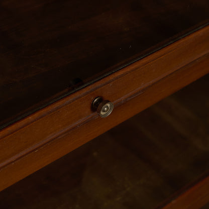 英国 クラシック 3段 スタッキング ブックケース