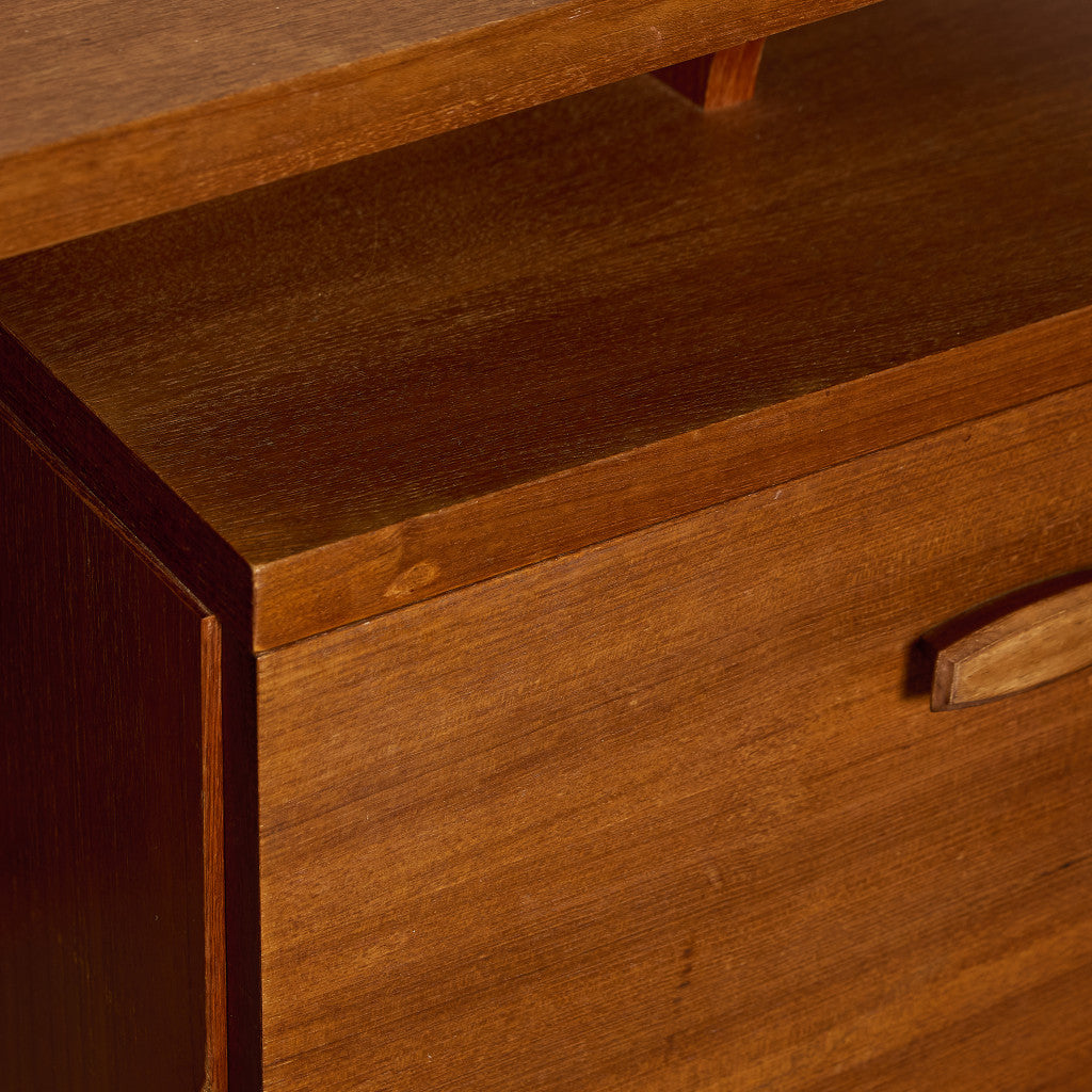 Quadrille ヴィンテージ デスク 両袖デスク