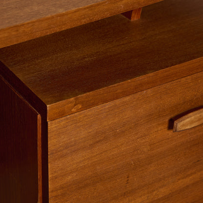 Quadrille ヴィンテージ デスク 両袖デスク