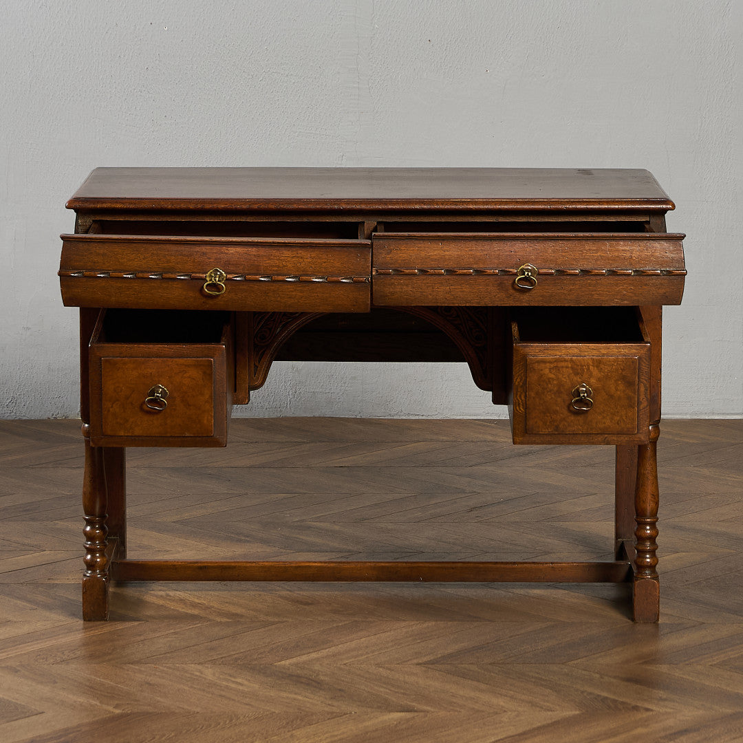 英国 クラシック 両袖 デスク #91799