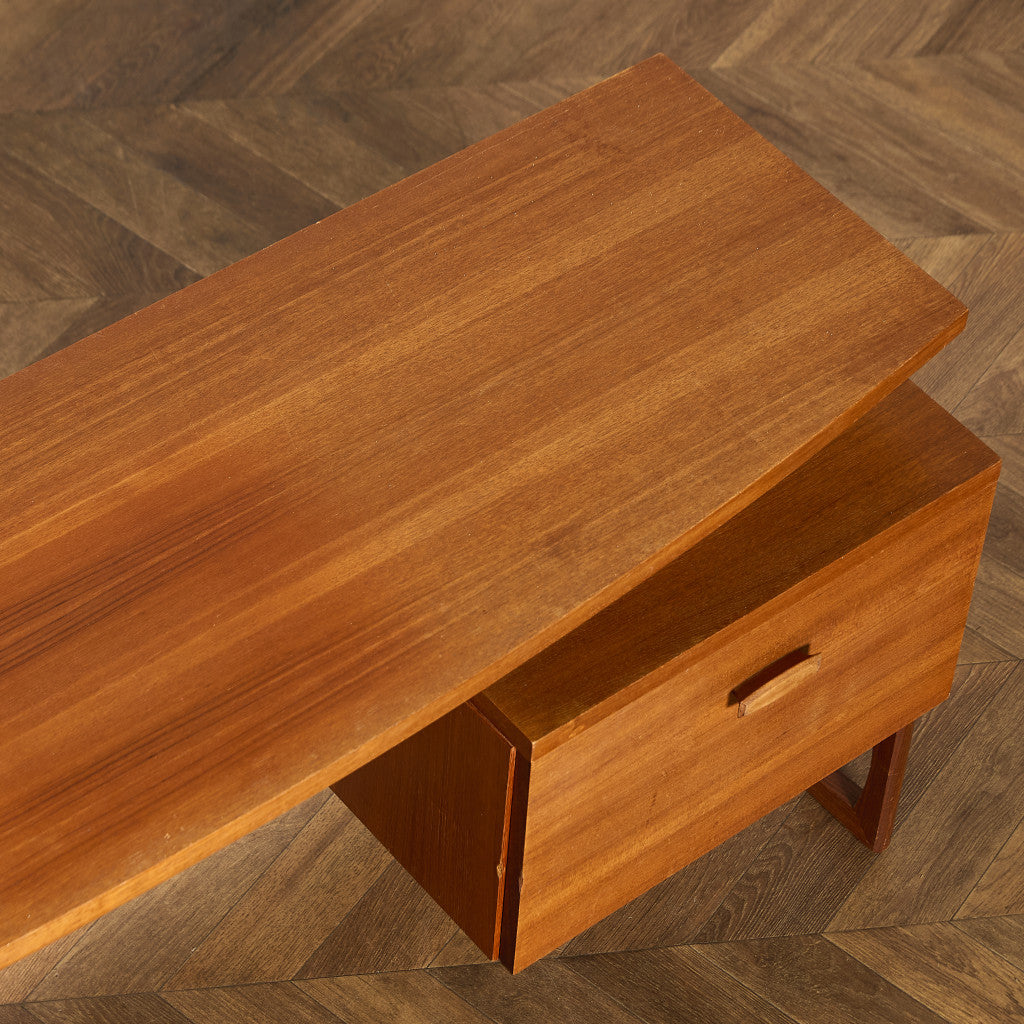 Quadrille ヴィンテージ デスク 両袖デスク