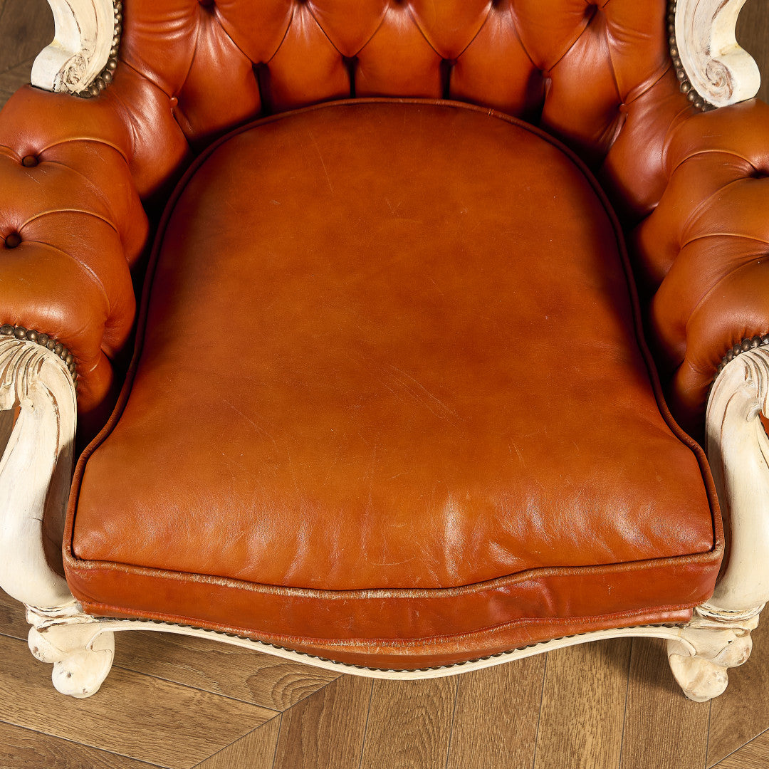 イタリア クラシック シングルソファ