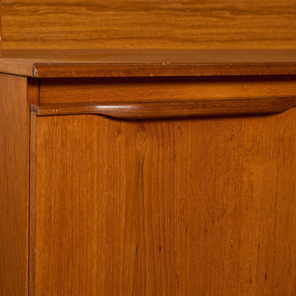 英国 ヴィンテージ ウォールユニット 本棚