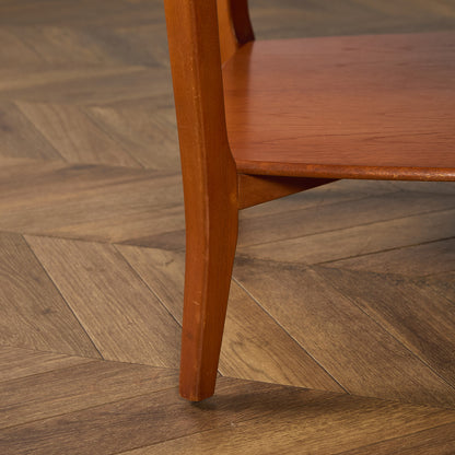 英国 ヴィンテージ スモーク ガラストップ コーヒーテーブル センターテーブル