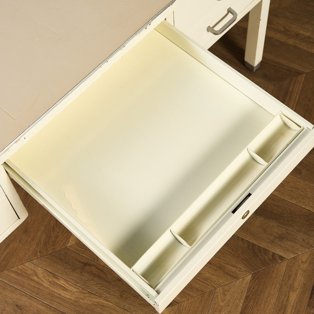 ヴィンテージ 両袖 デスク