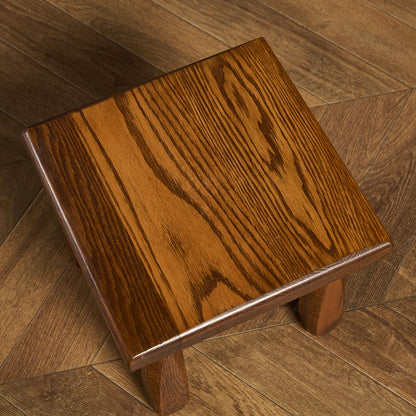 オランダ製 オーク無垢材 ネストテーブル