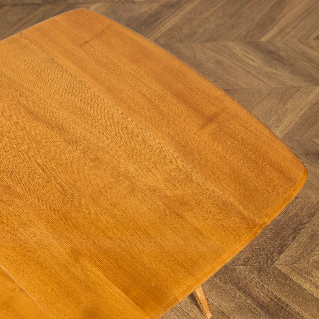 ヴィンテージ レクタングル ドロップリーフ ダイニングテーブル 492