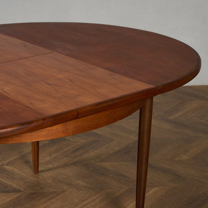 エクステンション ラウンドダイニングテーブル