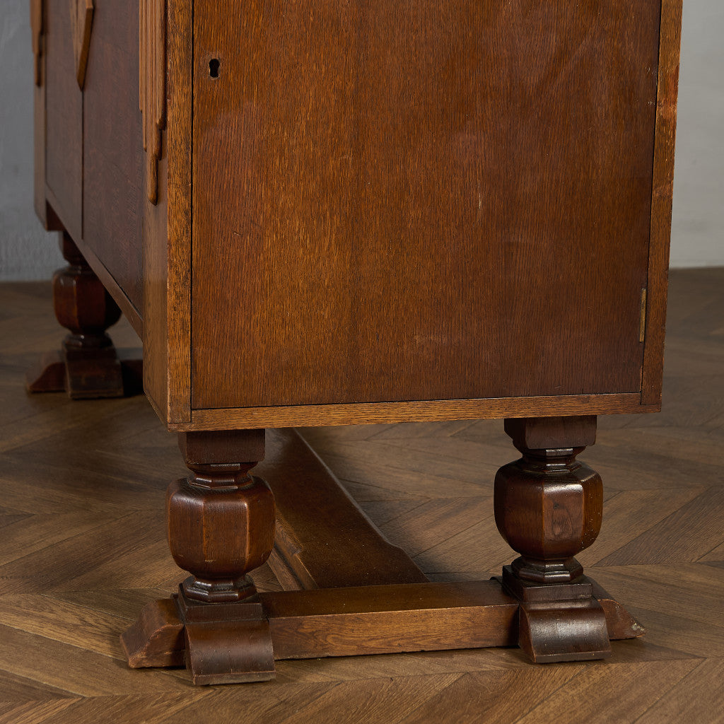 英国 クラシック アールデコ 様式 サイドボード