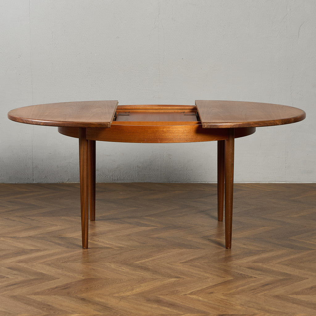 エクステンション ラウンド ダイニングテーブル