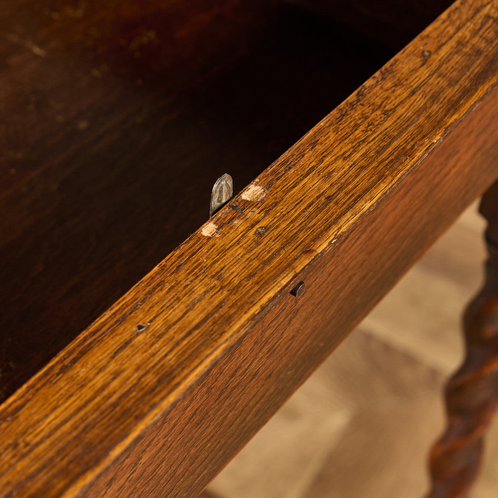 英国 クラシック バーリーシュガーツイスト サイドテーブル #91801