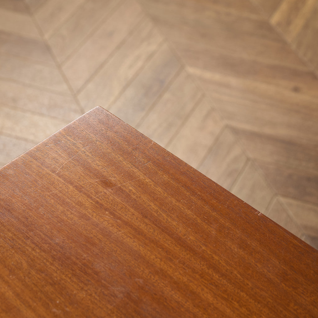 モーリス オブ グラスゴー Morris of Glasgow Cumbrae ヴィンテージ ナロー ガラス ブックケース 食器棚 #94361