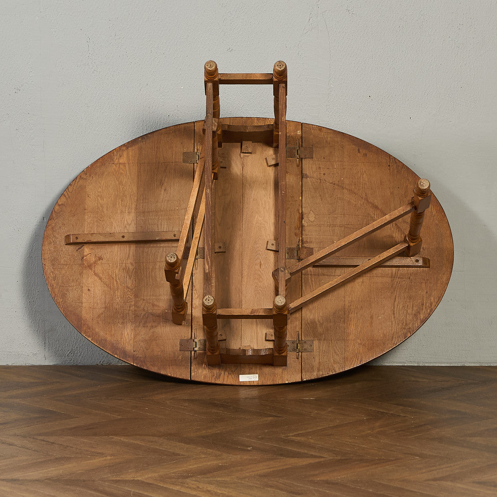 英国 クラシック ドロップリーフ ゲートレッグテーブル