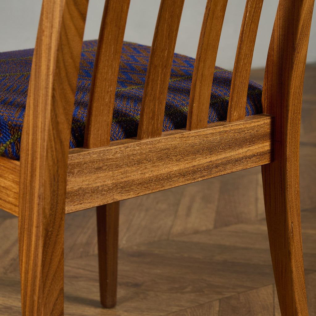 スラットバックチェア 座面張替え済み