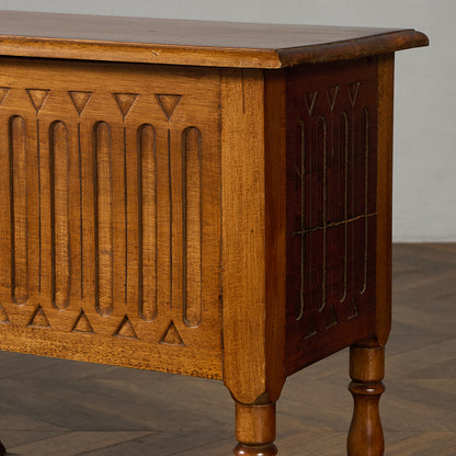 英国 クラシック オーク サイド キャビネット