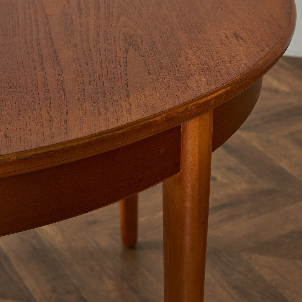 ヴィンテージ エクステンション ラウンドダイニングテーブル