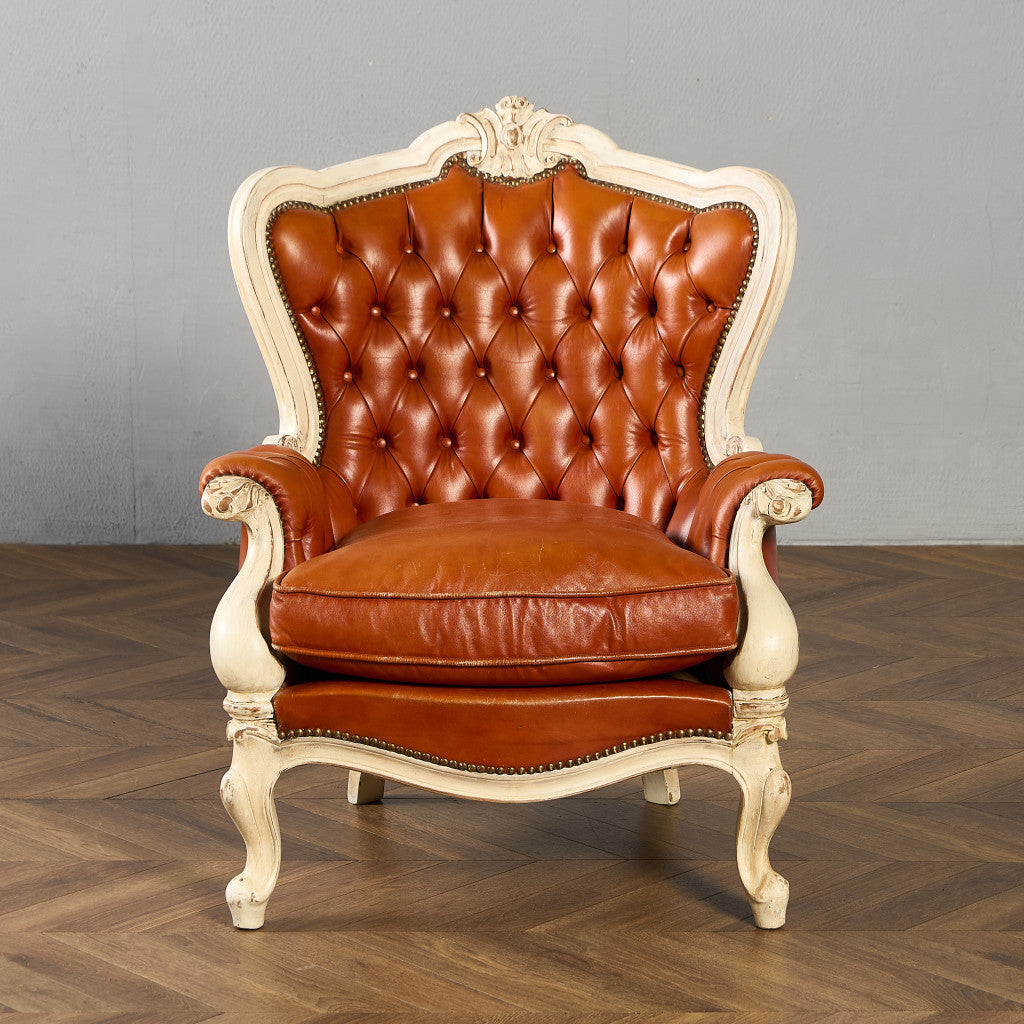 イタリア クラシック シングルソファ