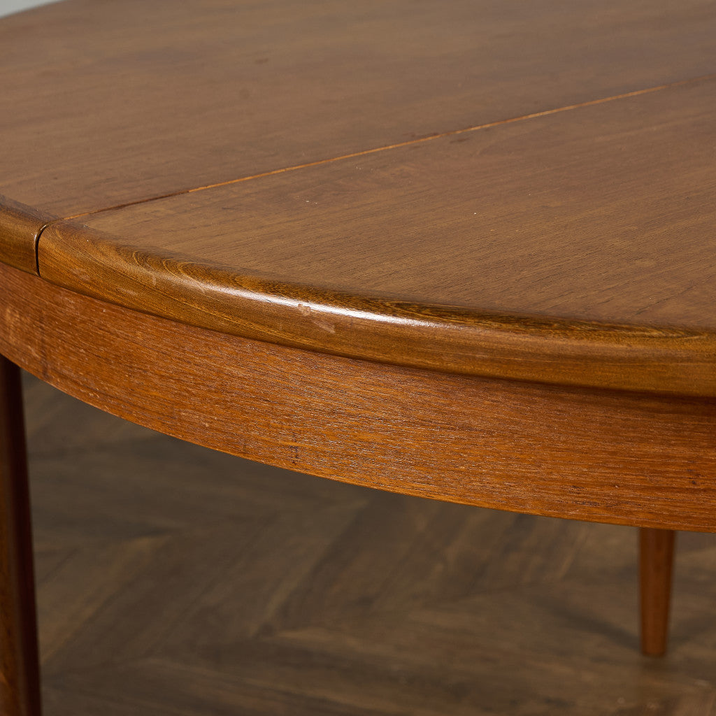 エクステンション ラウンド ダイニングテーブル