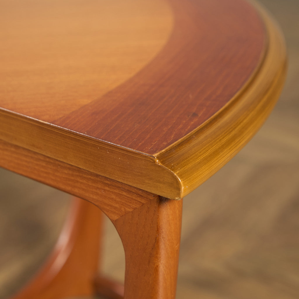 ヴィンテージ ガラストップ ネスト コーヒーテーブル