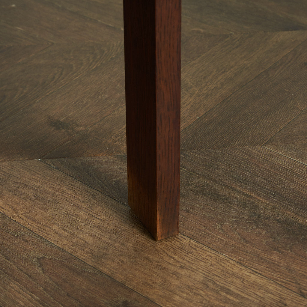 英国ヴィンテージ パーケットトップ サイドテーブル