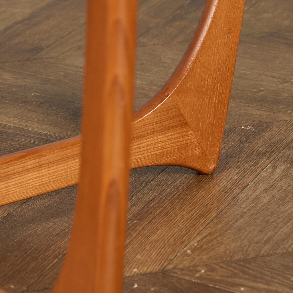 ヴィンテージ ガラストップ ネスト コーヒーテーブル