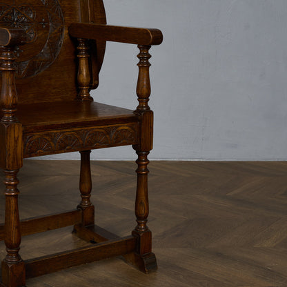 英国クラシック モンクスチェア / アームチェア