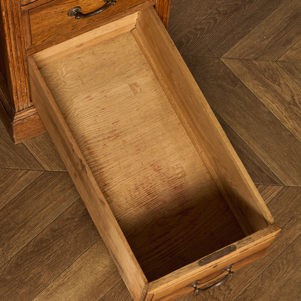 英国 クラシック 両袖デスク