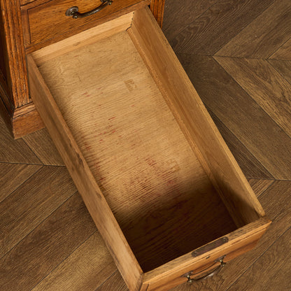 英国 クラシック 両袖デスク