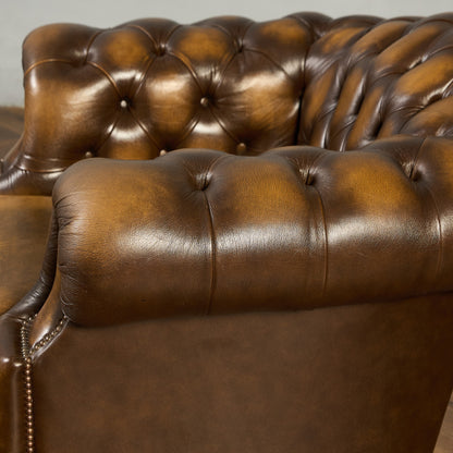 英国 クラシック チェスターフィールド ソファ