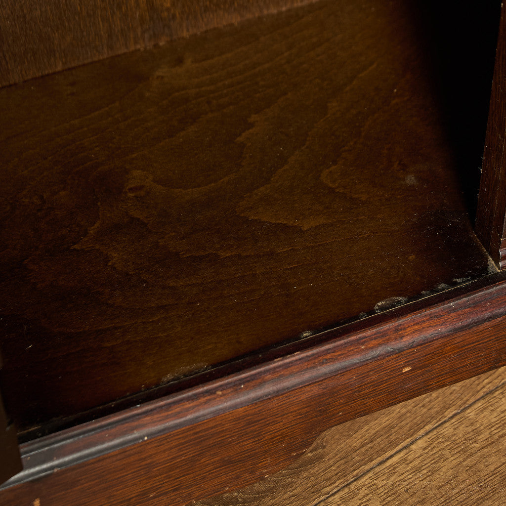 英国 クラシック オーク材 キャビネット