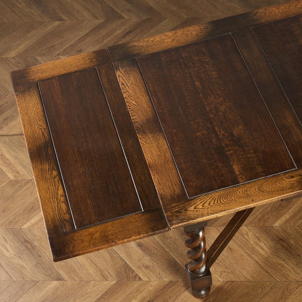 英国 クラシック ドローリーフ ダイニングテーブル