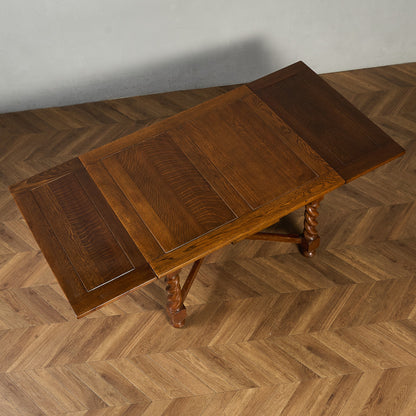 英国 クラシック ドローリーフ ダイニングテーブル