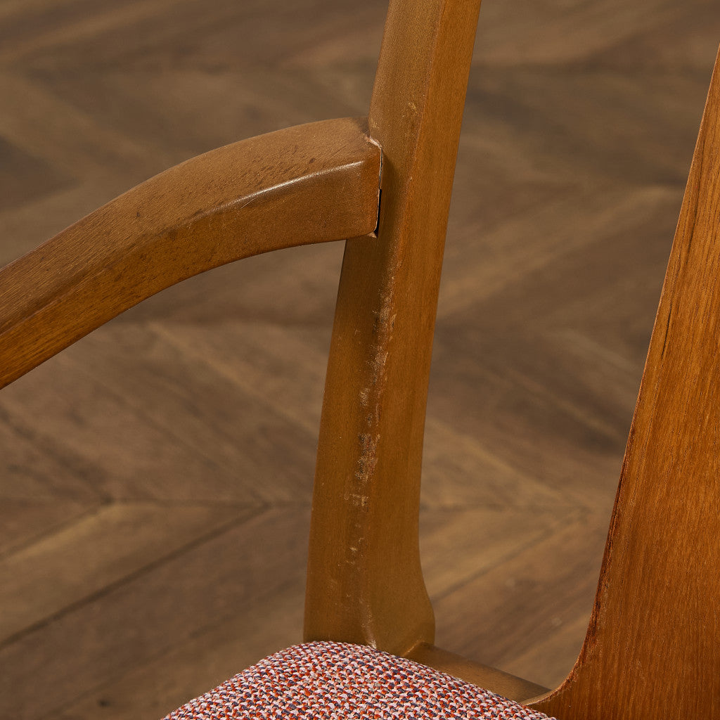 ダイニングアームチェア 座面張替え済み