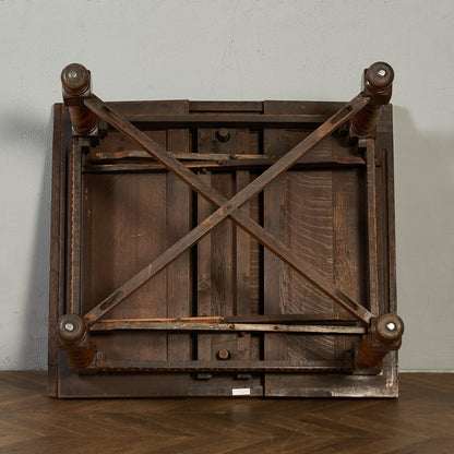 英国 クラシック ドローリーフ ダイニングテーブル