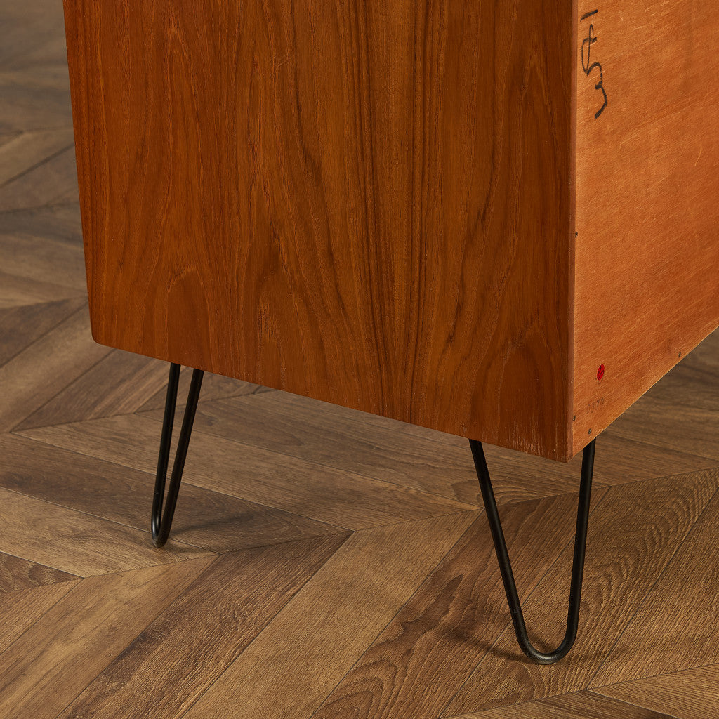 Fresco 3段 チェスト カスタム アイアン ヘアピンレッグ