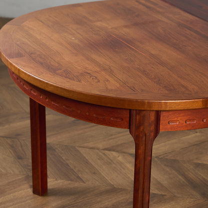 ヴィンテージ エクステンション オーバル ロング ダイニングテーブル