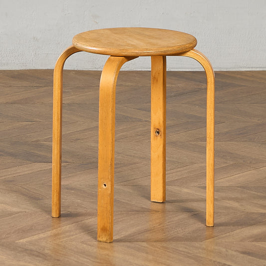 デンマーク LEIKA ヴィンテージ ベントウッド スツール