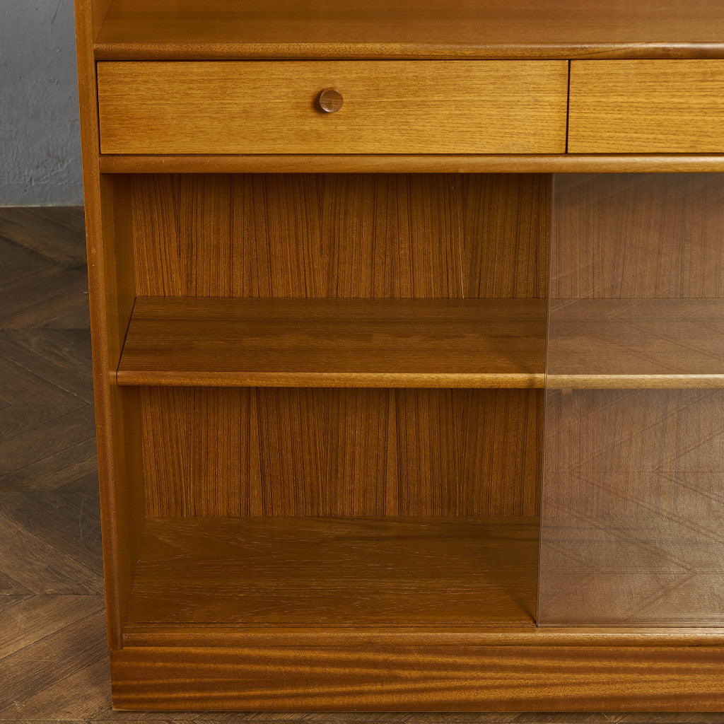 ネイサン Nathan ヴィンテージ ガラスキャビネット #89870