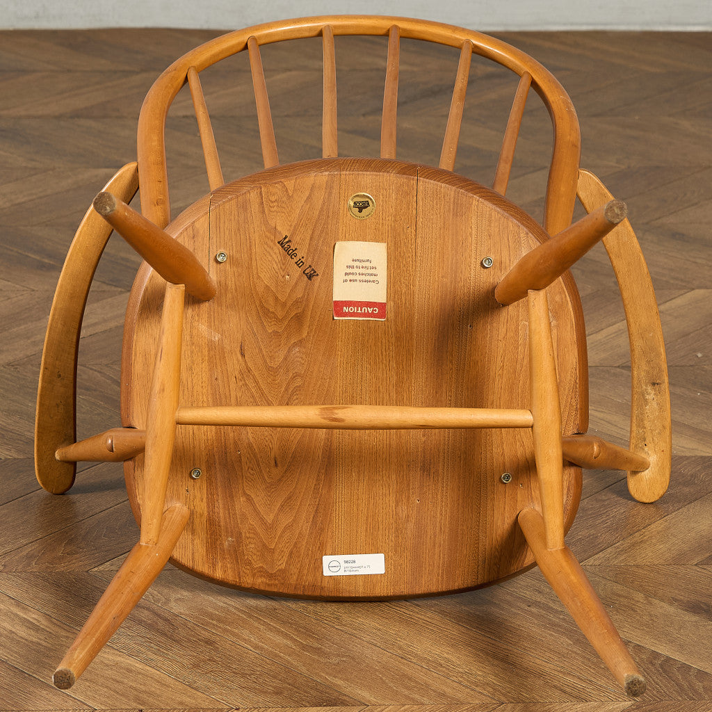 アーコール ERCOL フープバック アームチェア ラージサイズ ラウンド