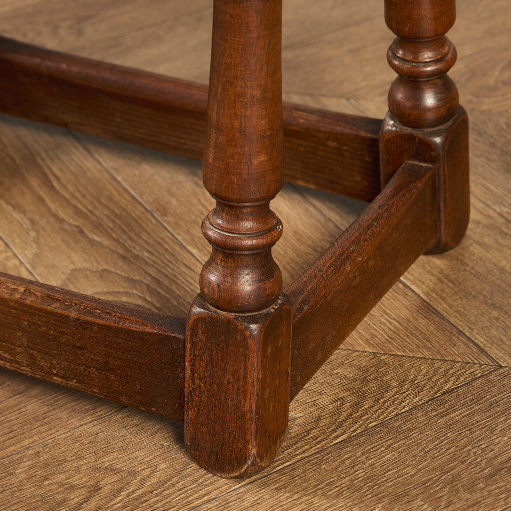 英国 クラシック ターントップ ドロップリーフ サイドテーブル